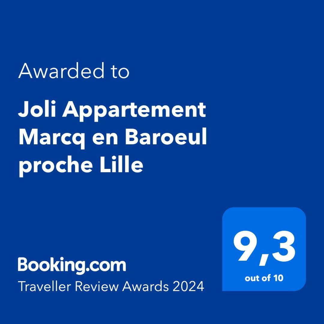 Joli Appartement Marcq En Baroeul Proche Lille Экстерьер фото